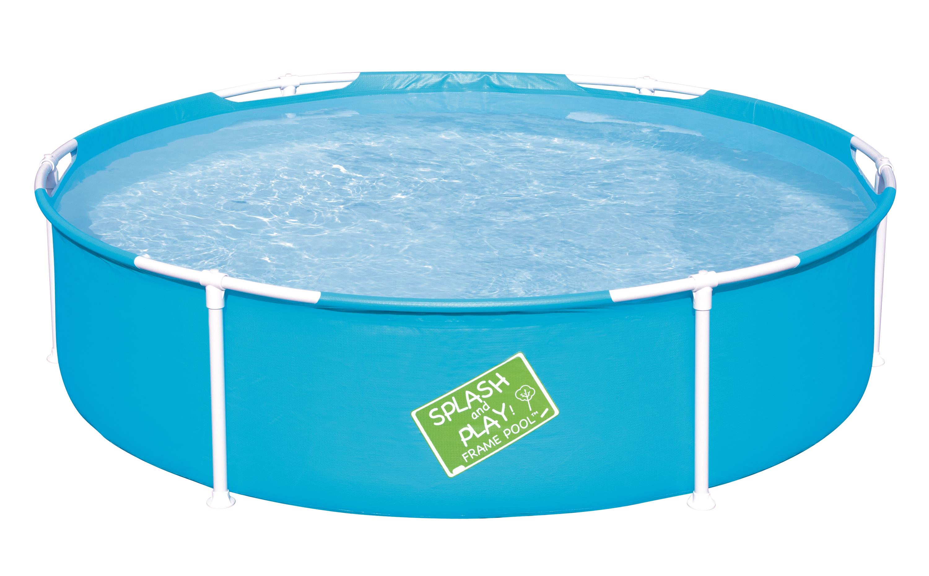 Bestway® 5' x 15"/1.52m x 38cm 儿童圆形支架水池产品图