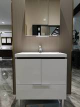 摩恩美国原装进口摩恩现代简约洗手盆柜组合镜柜落地柜帕罗系列