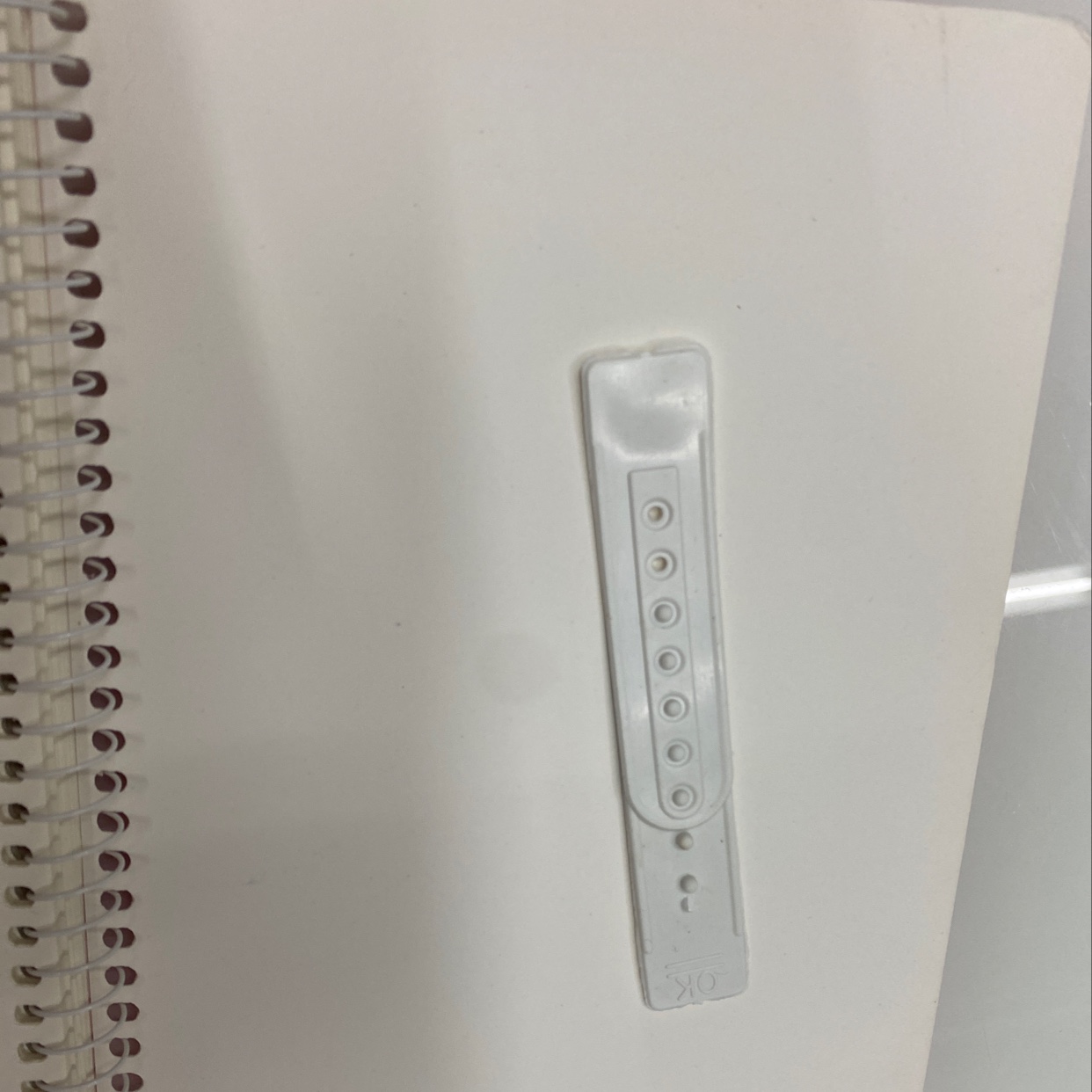 White plastic buckle thumbnail