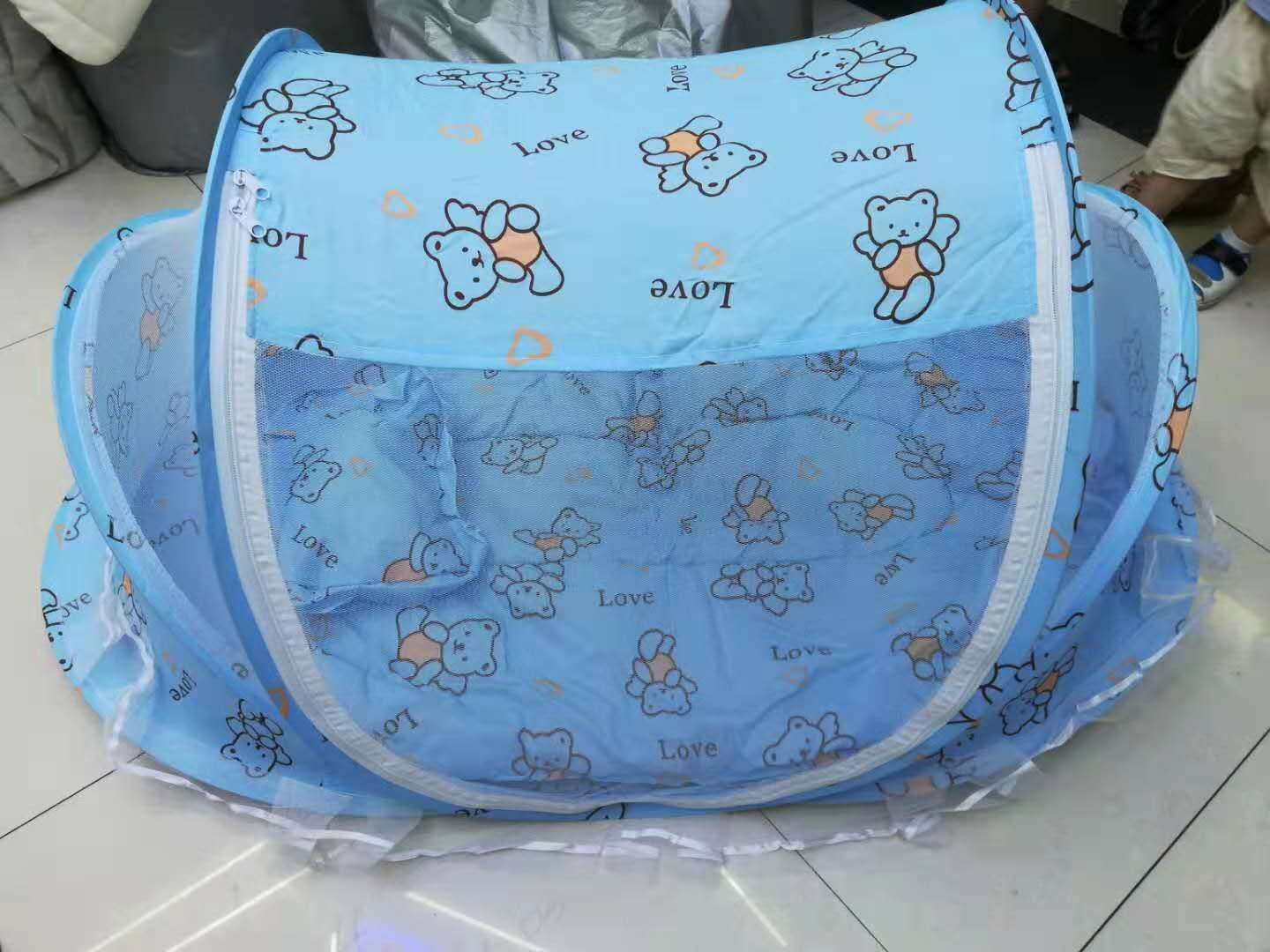 卡通三件套婴儿床产品图