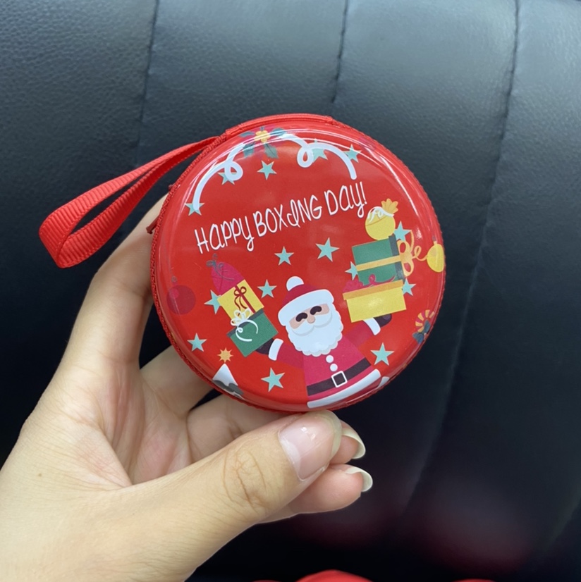 马口铁圆形零钱包圣诞款04