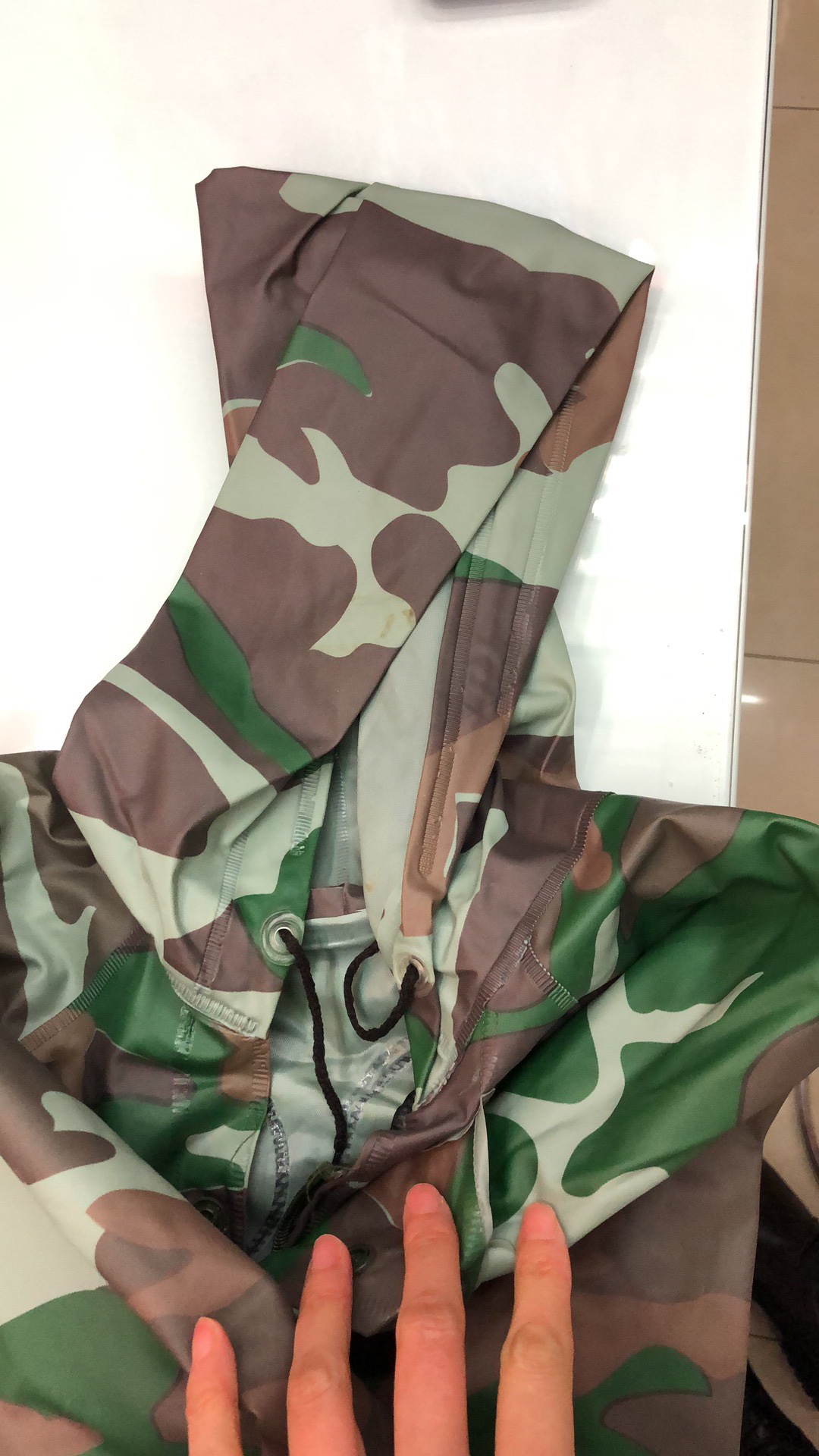 pvc迷彩套装产品图