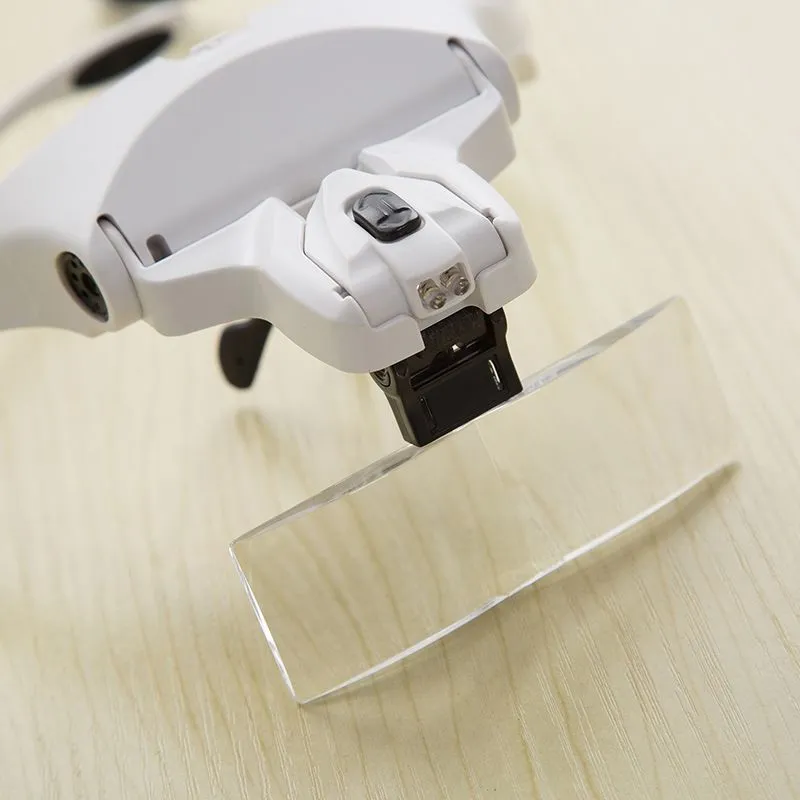 Factory direct sales of head-mounted multi-lens magnifying glass with light 9892B1 detail image 2