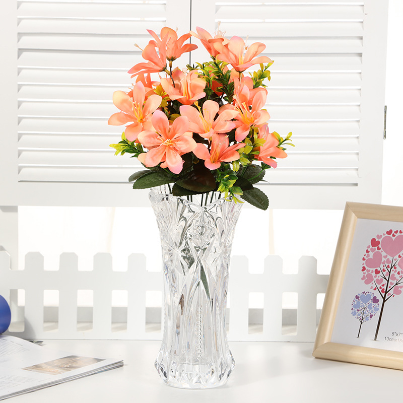 家居客厅餐桌装饰摆件仿真绢花批发 多色可选 影楼拍摄道具永生花细节图