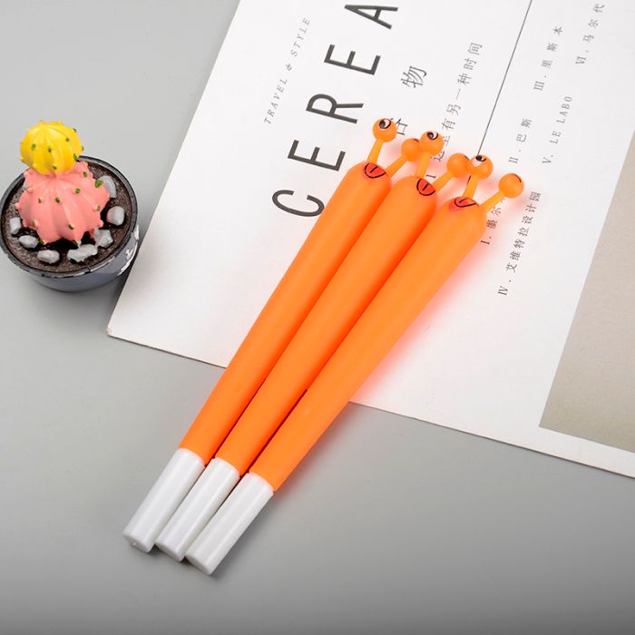 创意文具 学生学习用品可爱蜗牛造型中性笔黑色水笔0.5mm详情图6