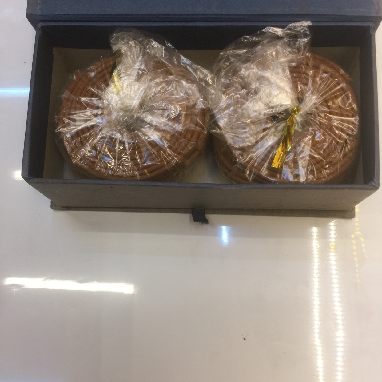 A small plate of Tibetan incense details Picture