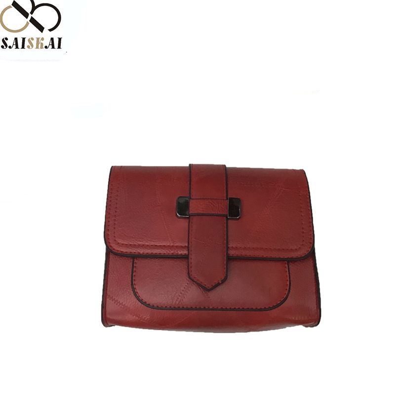 Fashionable ladies' PU crossbody single-shoulder bag