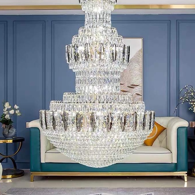 The European court-style decoration features elegant and noble chandeliers Item Picture