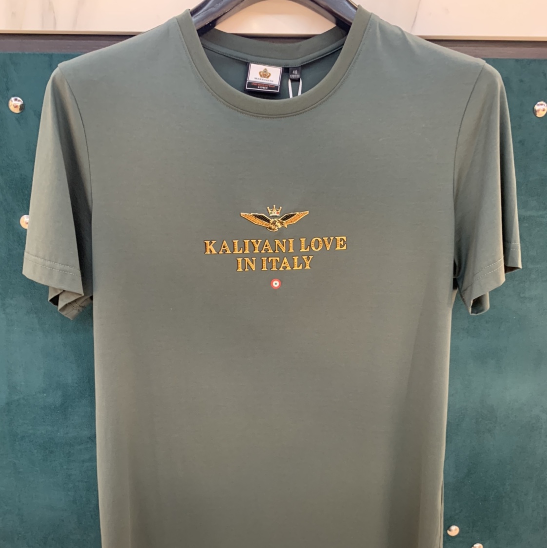 Round-neck short-sleeved shirt 10045