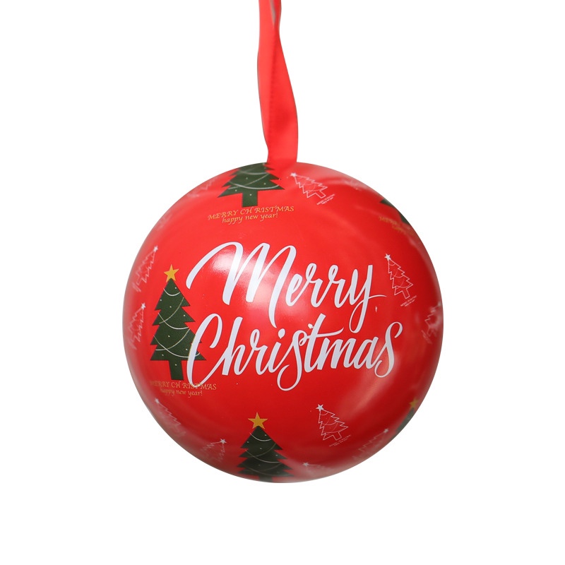 圣诞节礼品 创意卡通圆形铁球收纳 圣诞礼品定制 工厂直销详情图6