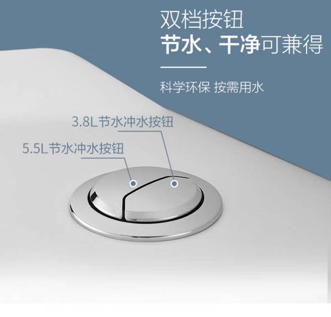 摩恩美国原装进口黑洞劲冲系列喷射虹吸式陶瓷节水家用马桶SW3112详情图1