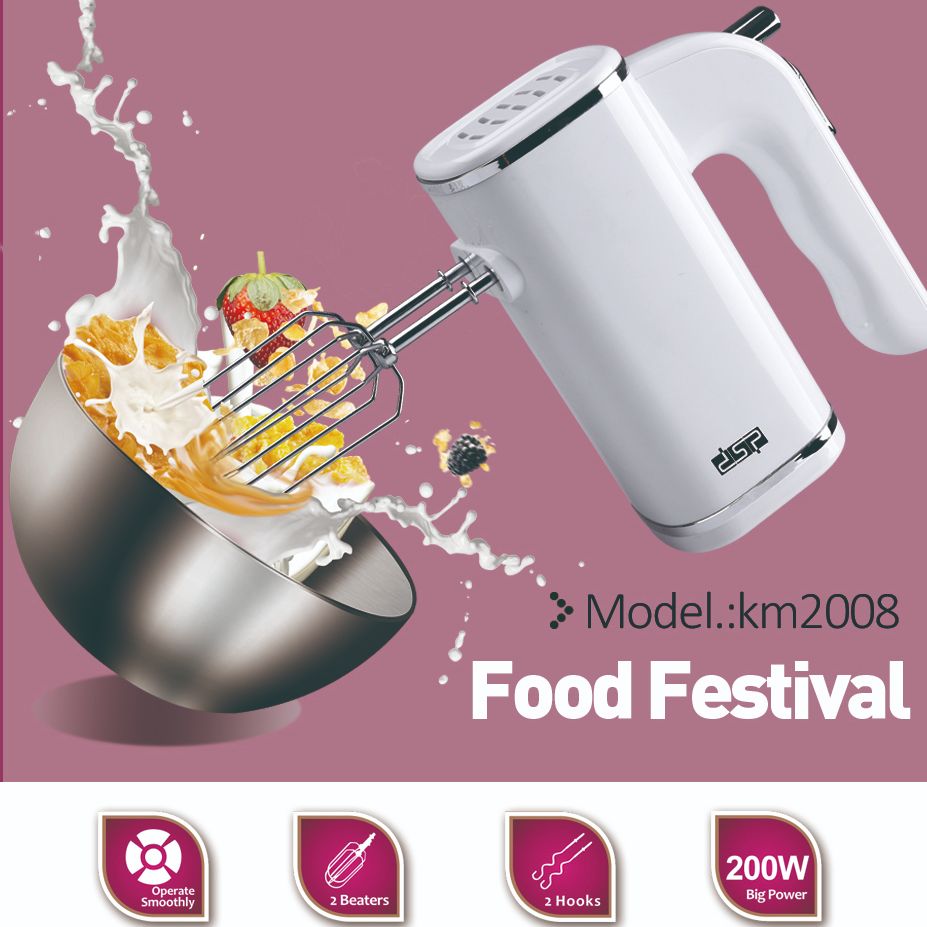 DSP Dansong electric eggbeater, eggbeater, egg-beater, egg-beater, egg-beater, egg-beater, five-speed adjusting-speed factory direct selling thumbnail