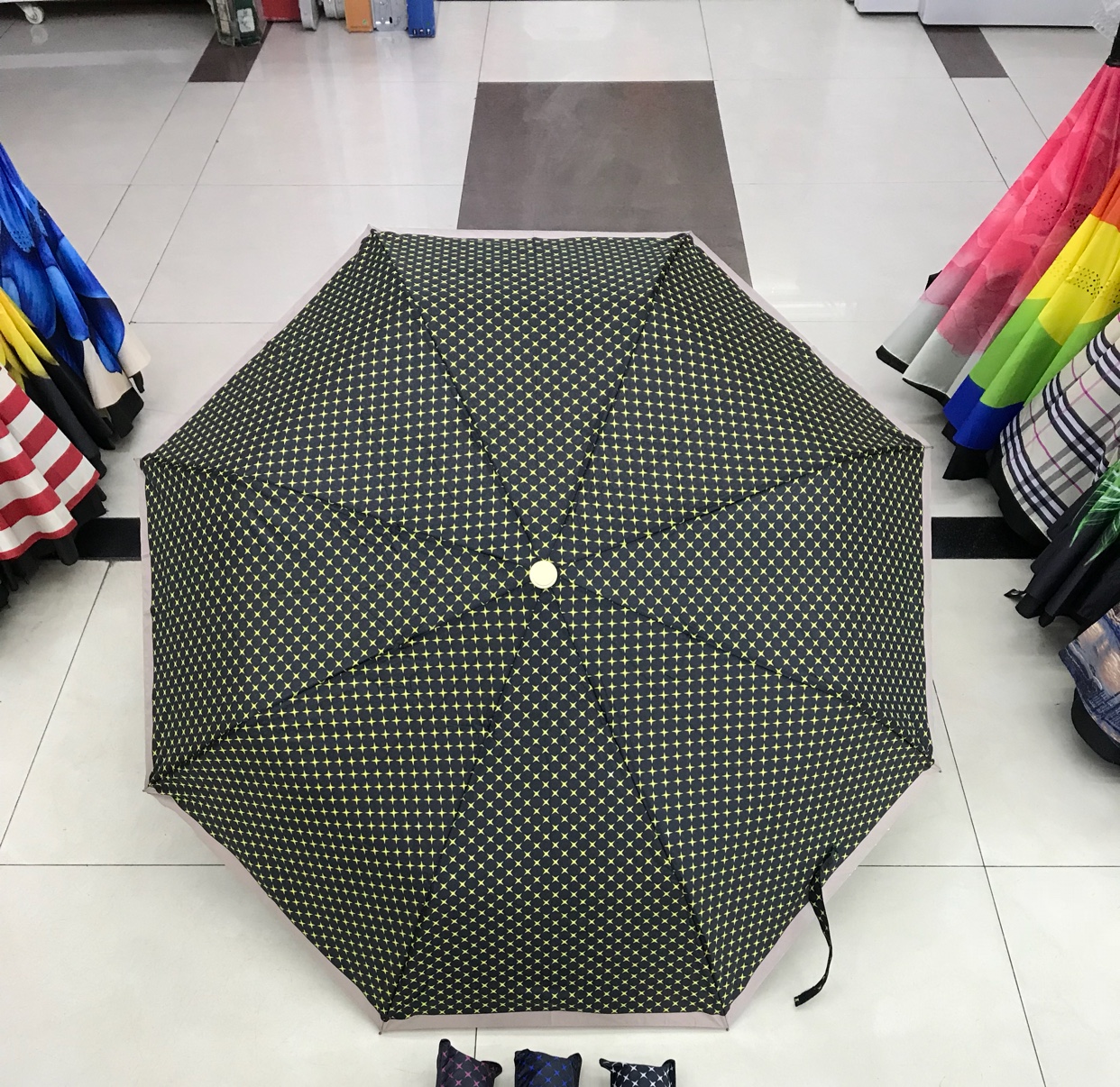 New Three-Half Automatic Umbrella