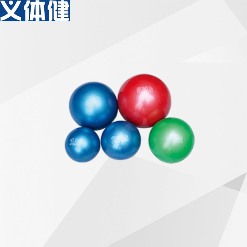 Hj-k018-k021 Hui Military sports righteousness body health color glue inflatable solid ball