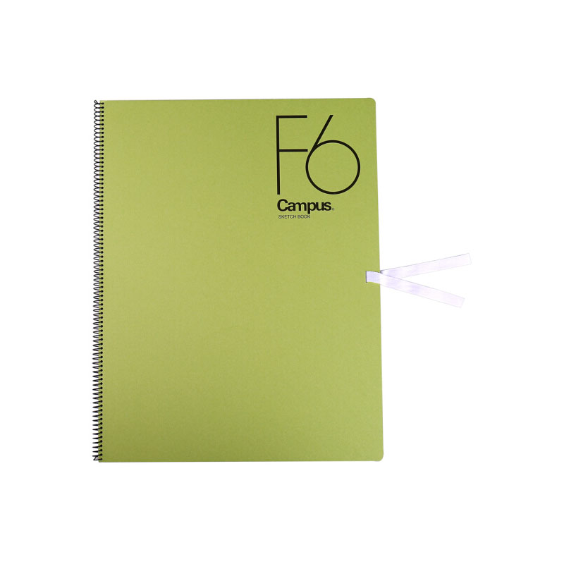 KOKUYO/ Kokuyu E-36N Campus Spiral-bound Sketchbook light green F4-S