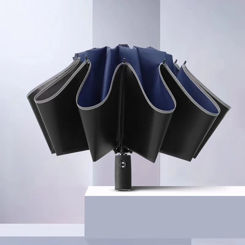 Three Fold Self-Opening Self-Retracting Reflective Strip Night Use