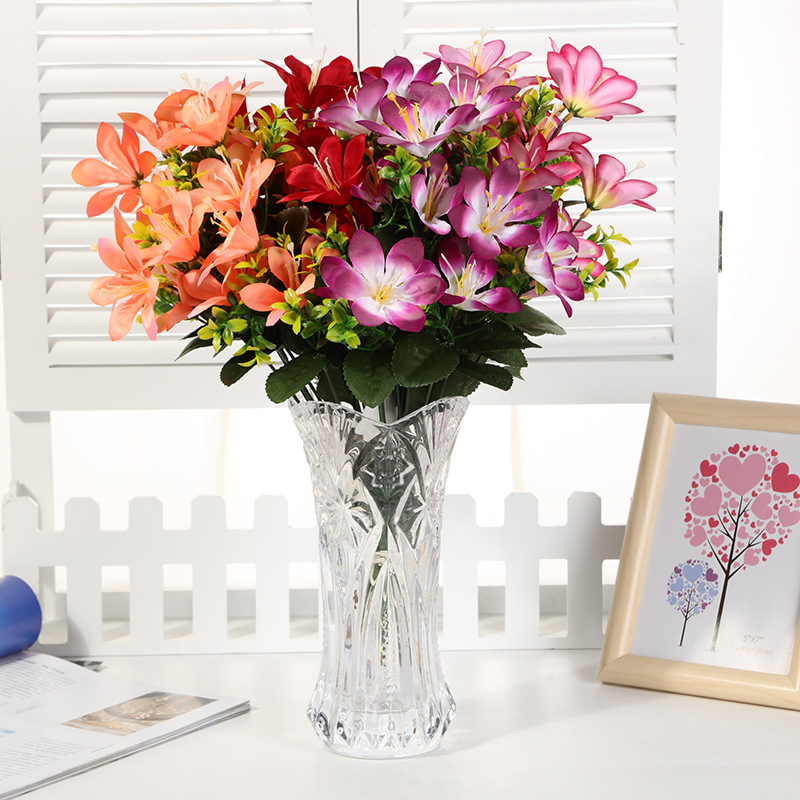 家居客厅餐桌装饰摆件仿真绢花批发 多色可选 影楼拍摄道具永生花详情图7