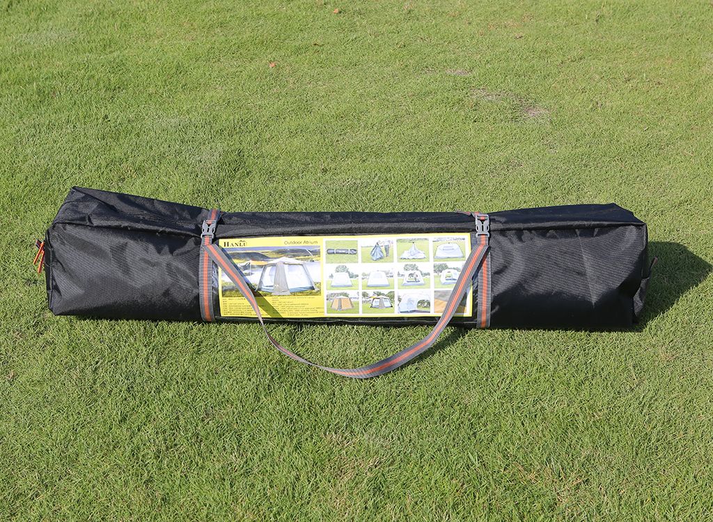 Wholesale of hot-selling large-capacity double-layer, double-door automatic quick-opening tents for 4-5 people family camping tents pic 11