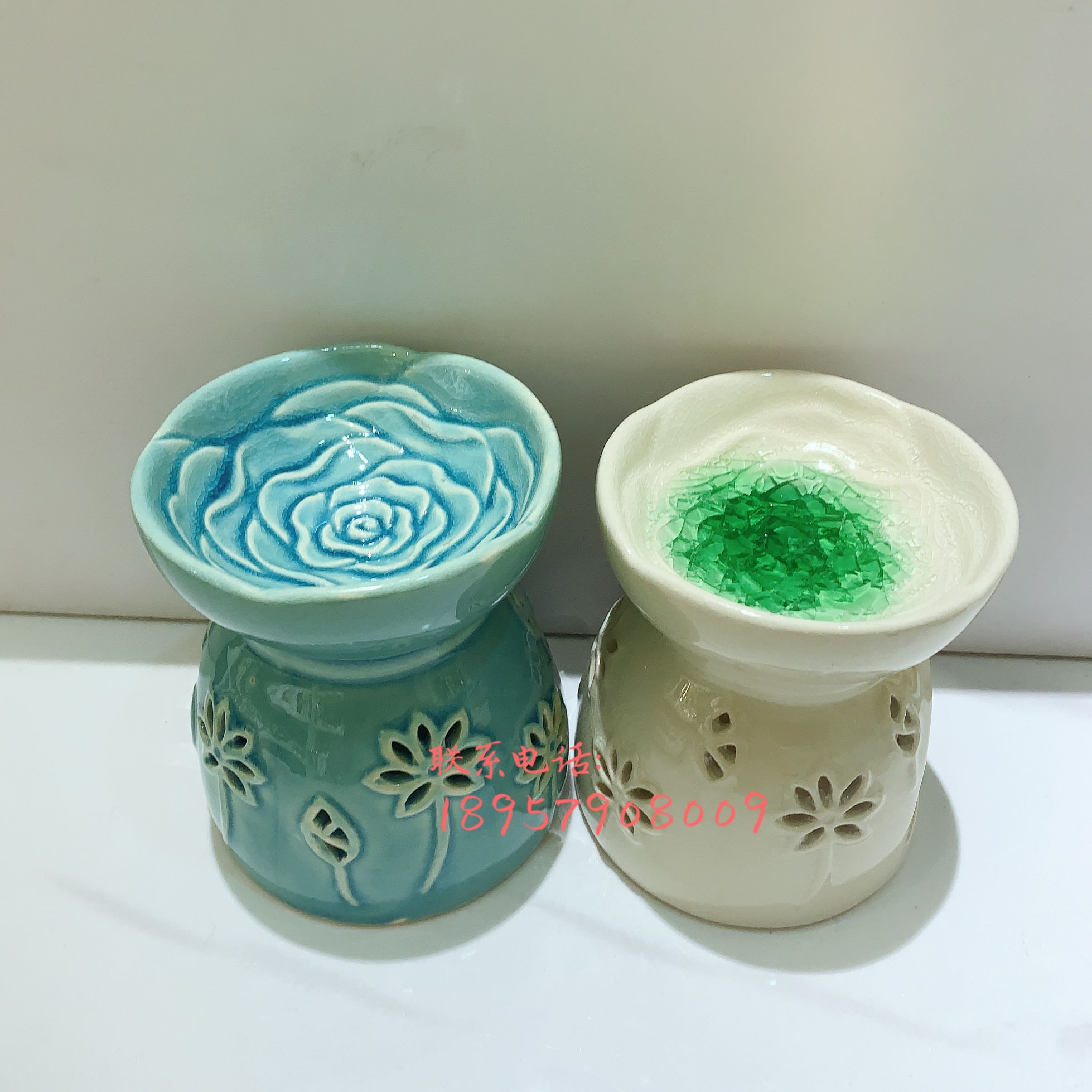 陶瓷精油熏香炉精品摆件细节图