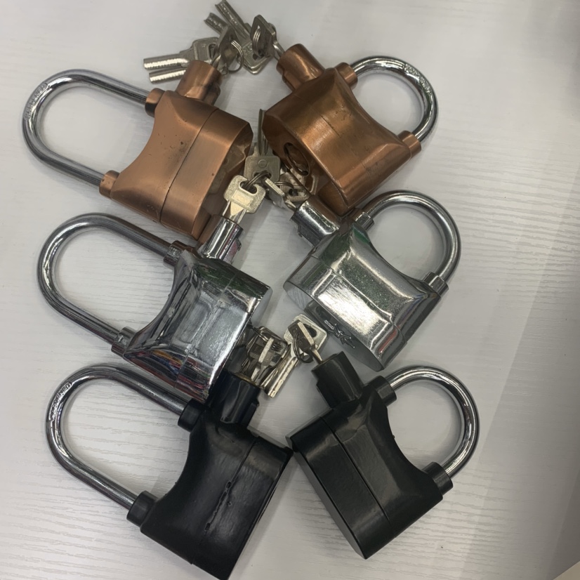 Padlock alarm lock alarm lock anti-theft lock automatic alarm lock anti-rust lock padlock