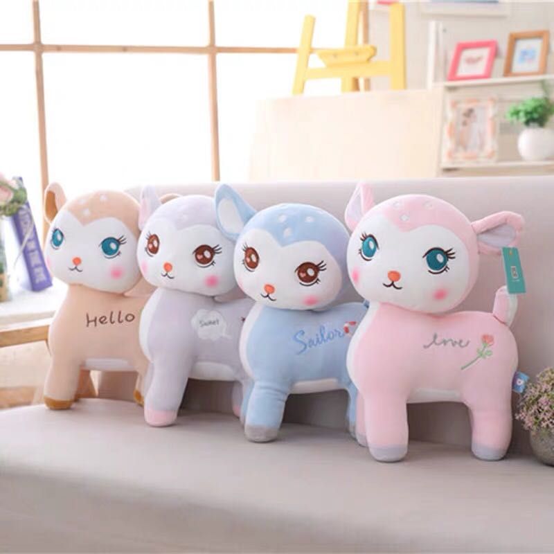 新品正版多爱软体梦鹿公仔安抚娃娃可爱鹿毛绒玩具男女孩25厘米详情图6