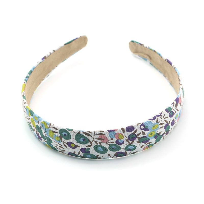 Wholesale of Korean-style cute and fresh girl headbands, wide-edge floral headbands, versatile hair bands for women, and face-washing headwear Specification image
