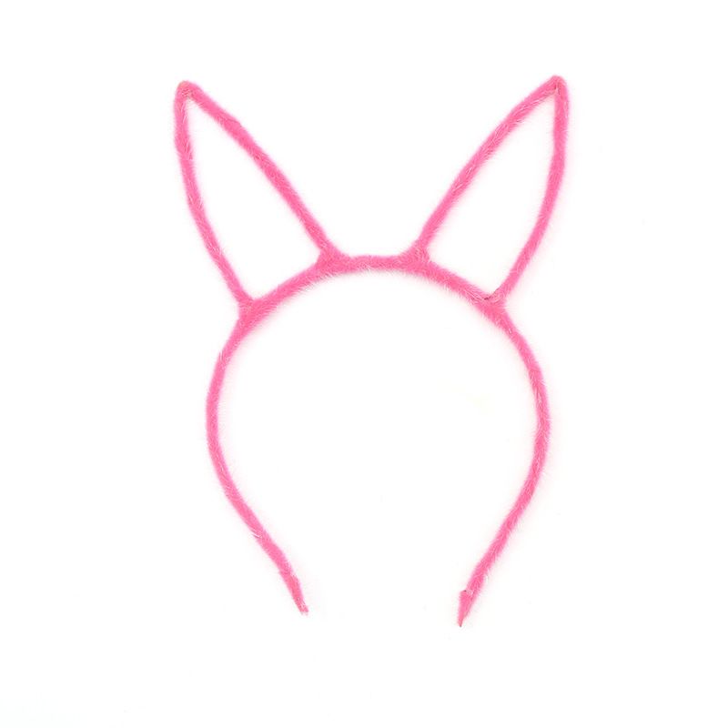 New sweet and cute plush cat ear headbands in Japanese and Korean styles, girlish Instagram-style forest-style headbands, available at street stalls detail image 3