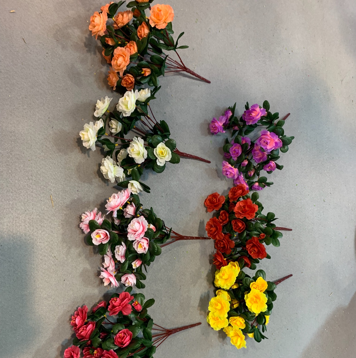 7 branches with 21 azaleas