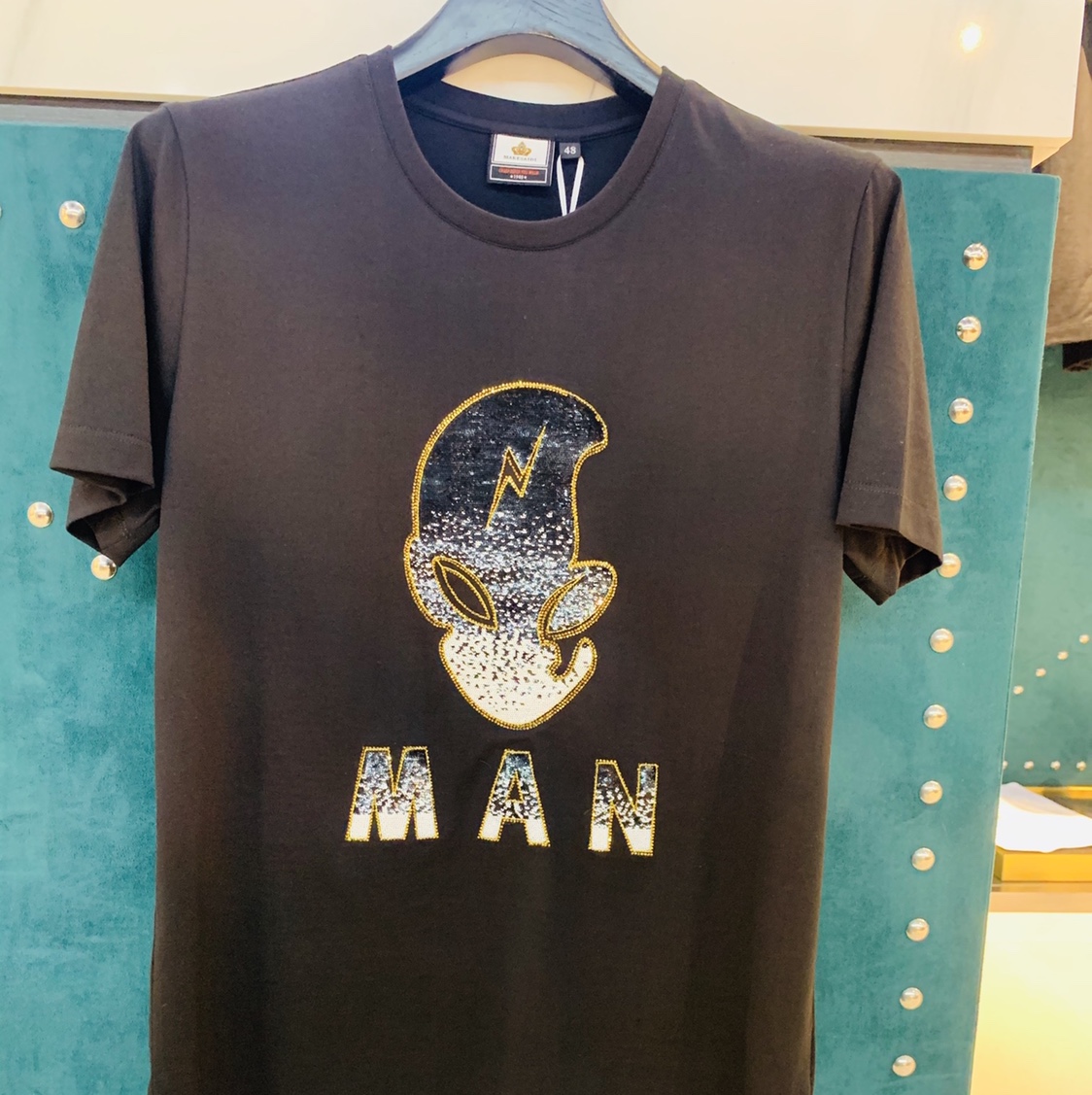 Round-neck short-sleeved shirt 10038