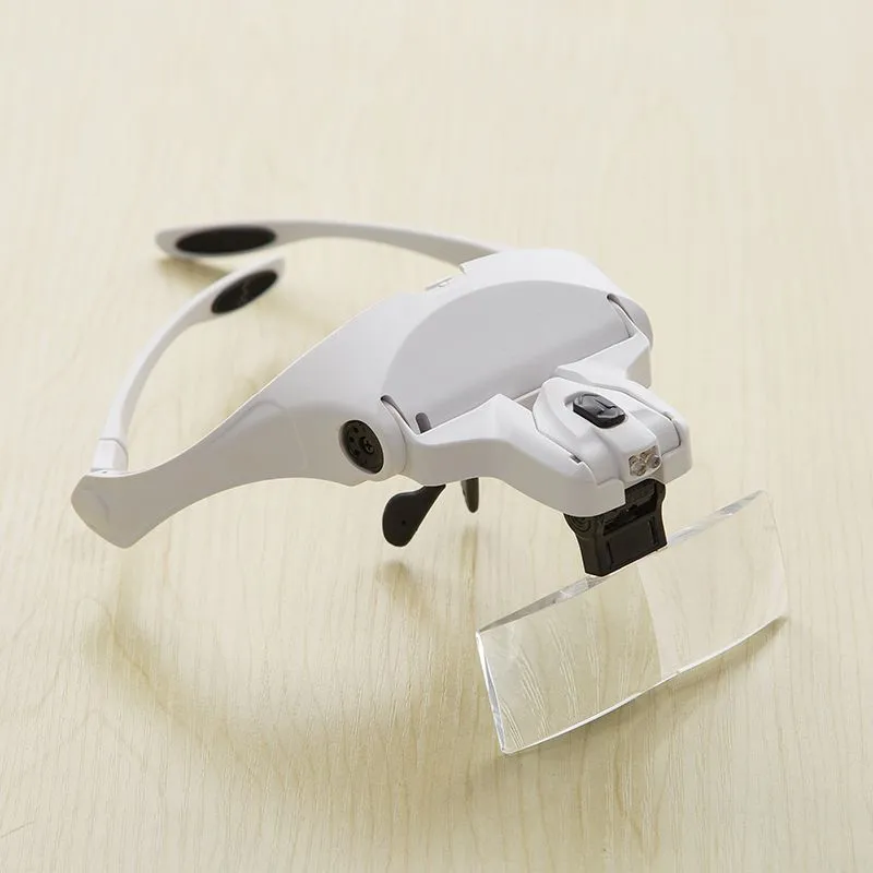 Factory direct sales of head-mounted multi-lens magnifying glass with light 9892B1 detail image 1