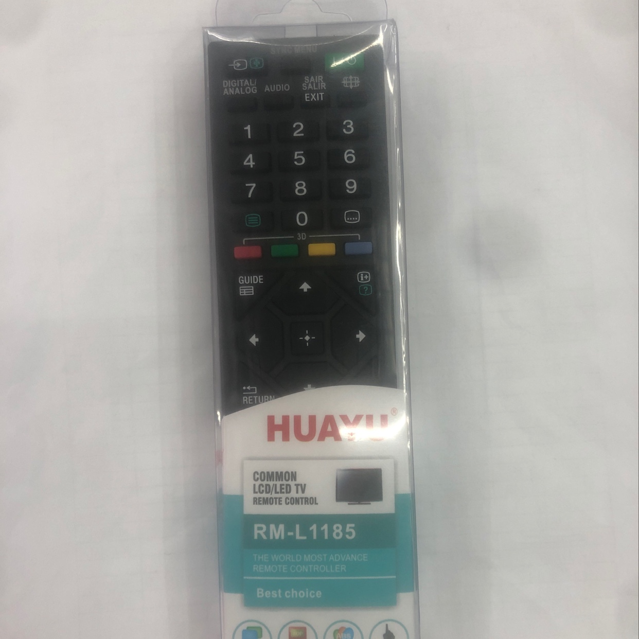 RM-L1185电视遥控器