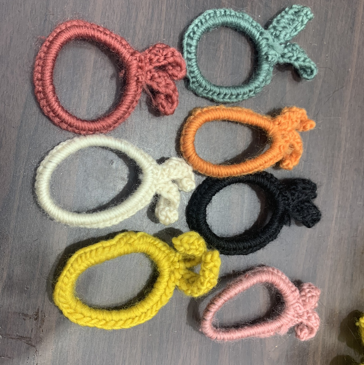 Zitong Jewelry Wool Small Ears Hair Accessories Hair Rope Cute Girl Korean Version Sweet Temperament Simple Fresh Hair Hair Rope Leather Band Cartoon Pearl Hair Accessories Hair Rope
