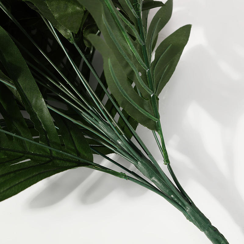 Factory direct sales of blooming pink rose everlasting flowers for home and living room decoration, silk fabric artificial flower bouquets, 18-head peony and lily combination flowers Item Picture