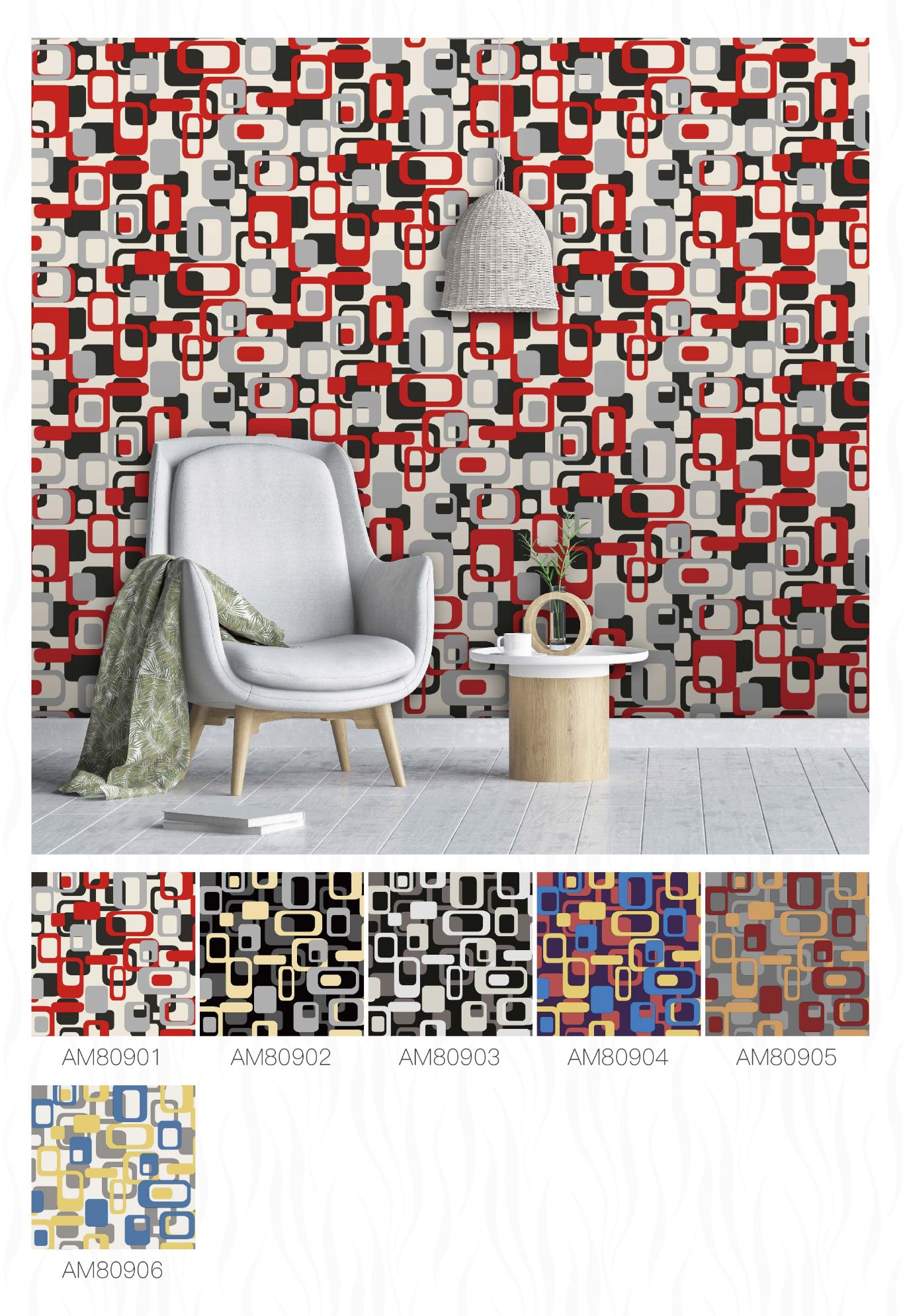 wallpaper, PVC wallpaper, PVC waterproof wallpaper in stock, wallpaper wall cover detail image 9