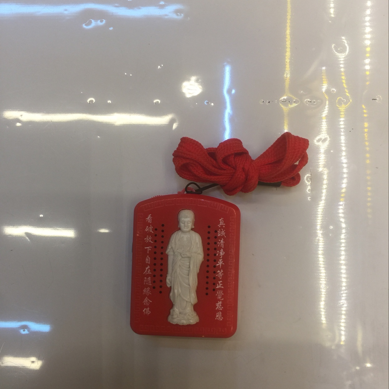 Miniature Eight-paragraph Buddha Machine (with Buddha statue)