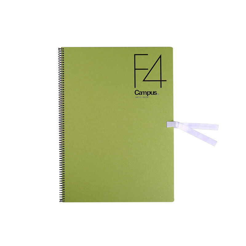 KOKUYO/ Kokuyu E-34N Campus Spiral-bound Sketchbook light green F6-S