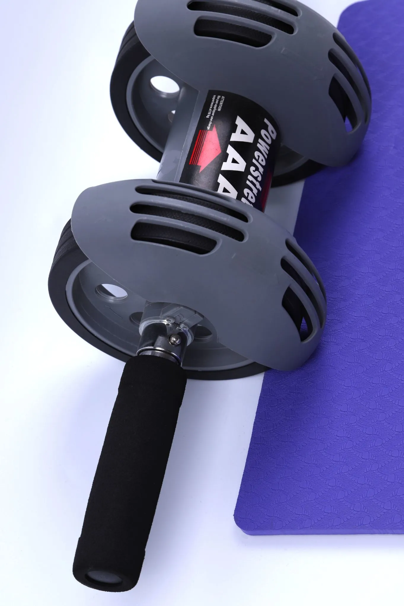 Double-wheel abdominal fitness wheel, indoor fitness abdominal muscle six-pack, home fitness sports equipment manufacturer wholesale detail image 3