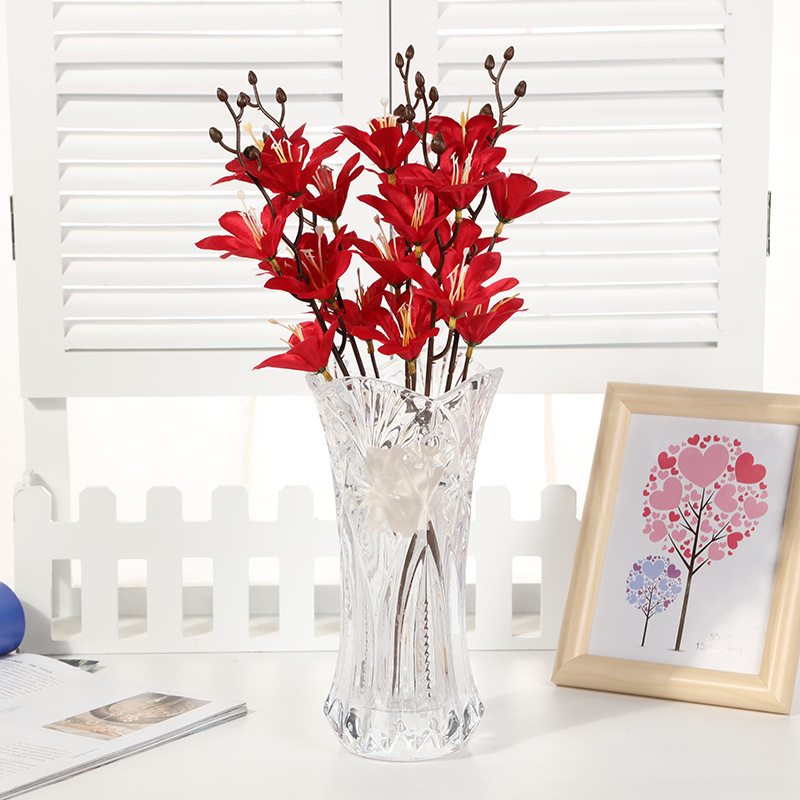 厂家直销假花绣球花 影楼道具家居装饰欧式绢花 北欧风单支永生花白底实物图