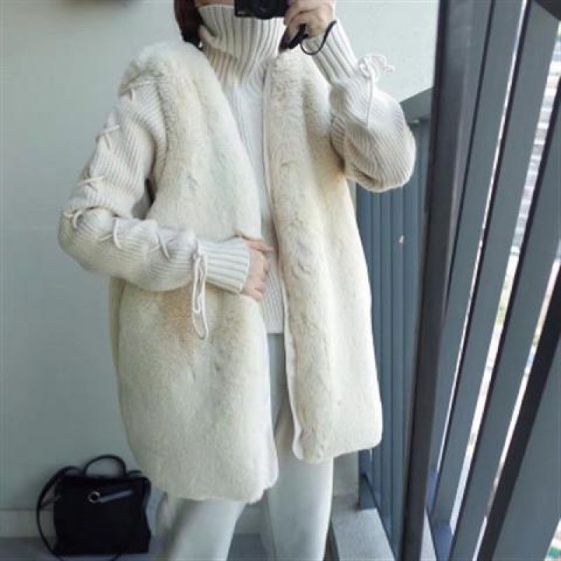 Women's Flow With Warm Tassels Double-Sided Hat Imitation Cashmere Shawl New Style