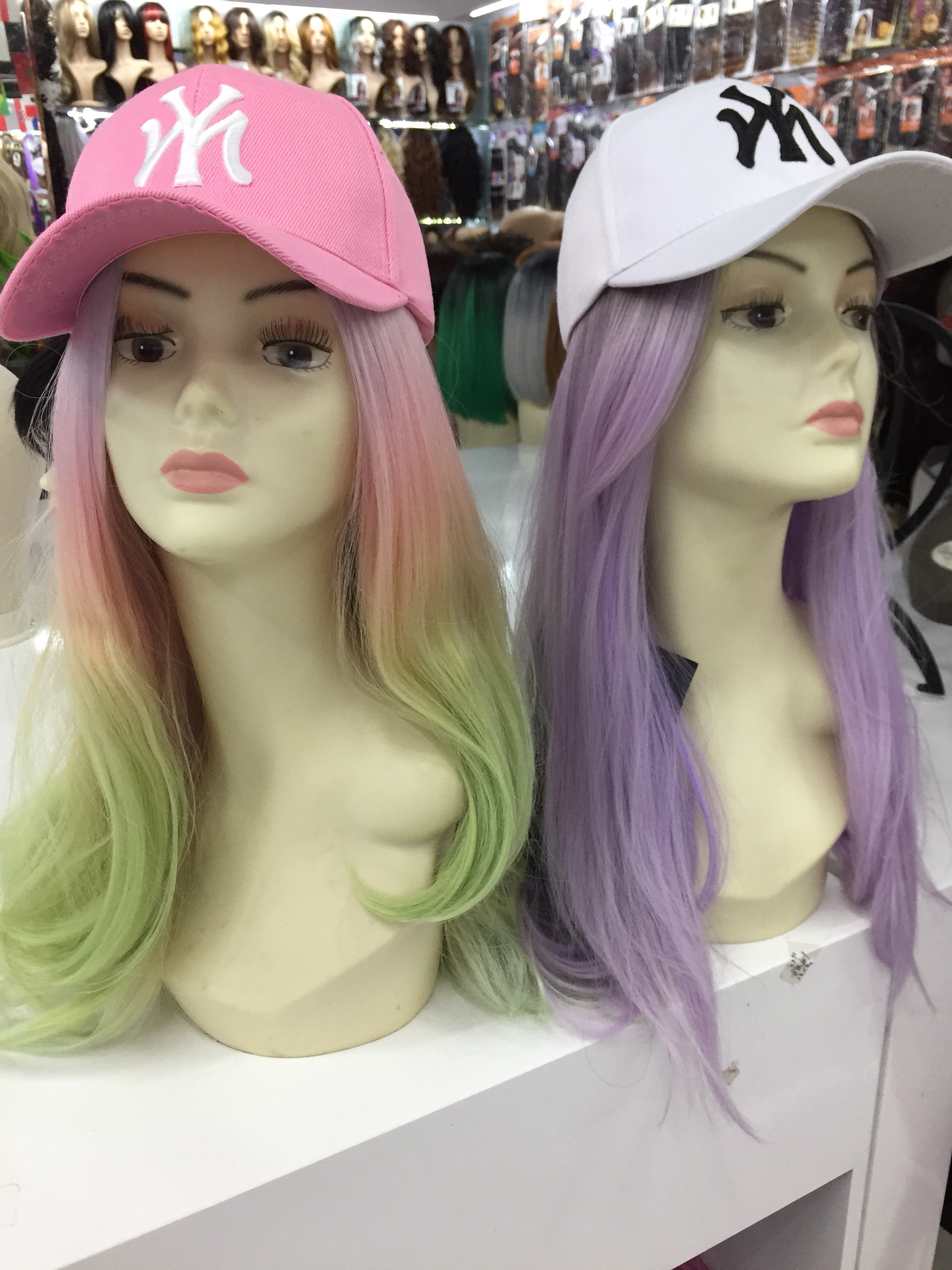 Real hair hat wig Application Scenario