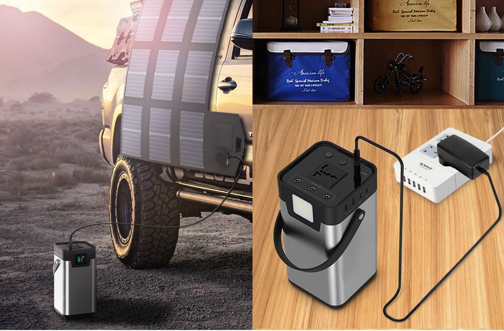 200W便携式储能电源 110V220V户外露营大容量应急电源详情图10