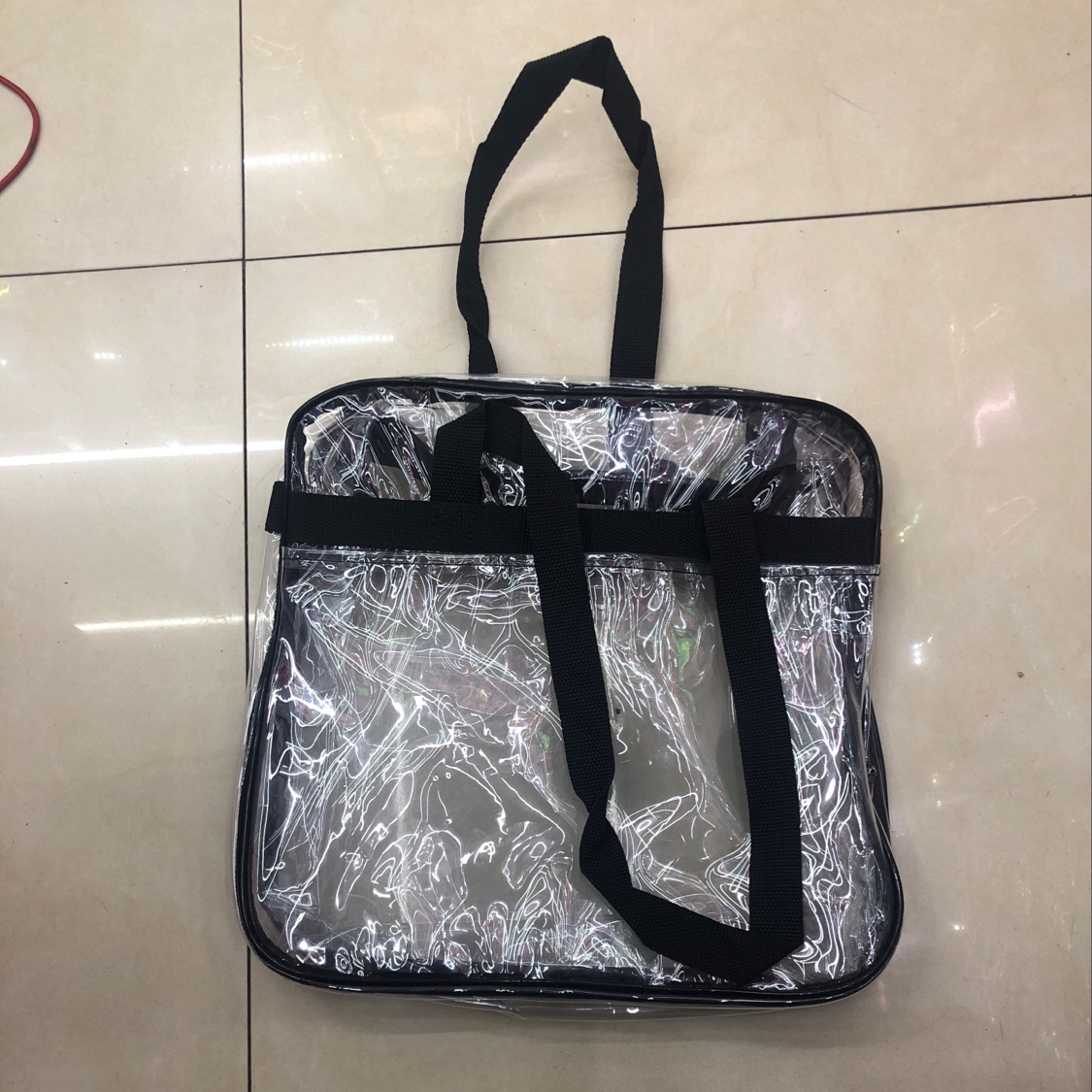 PVC透明大手提包