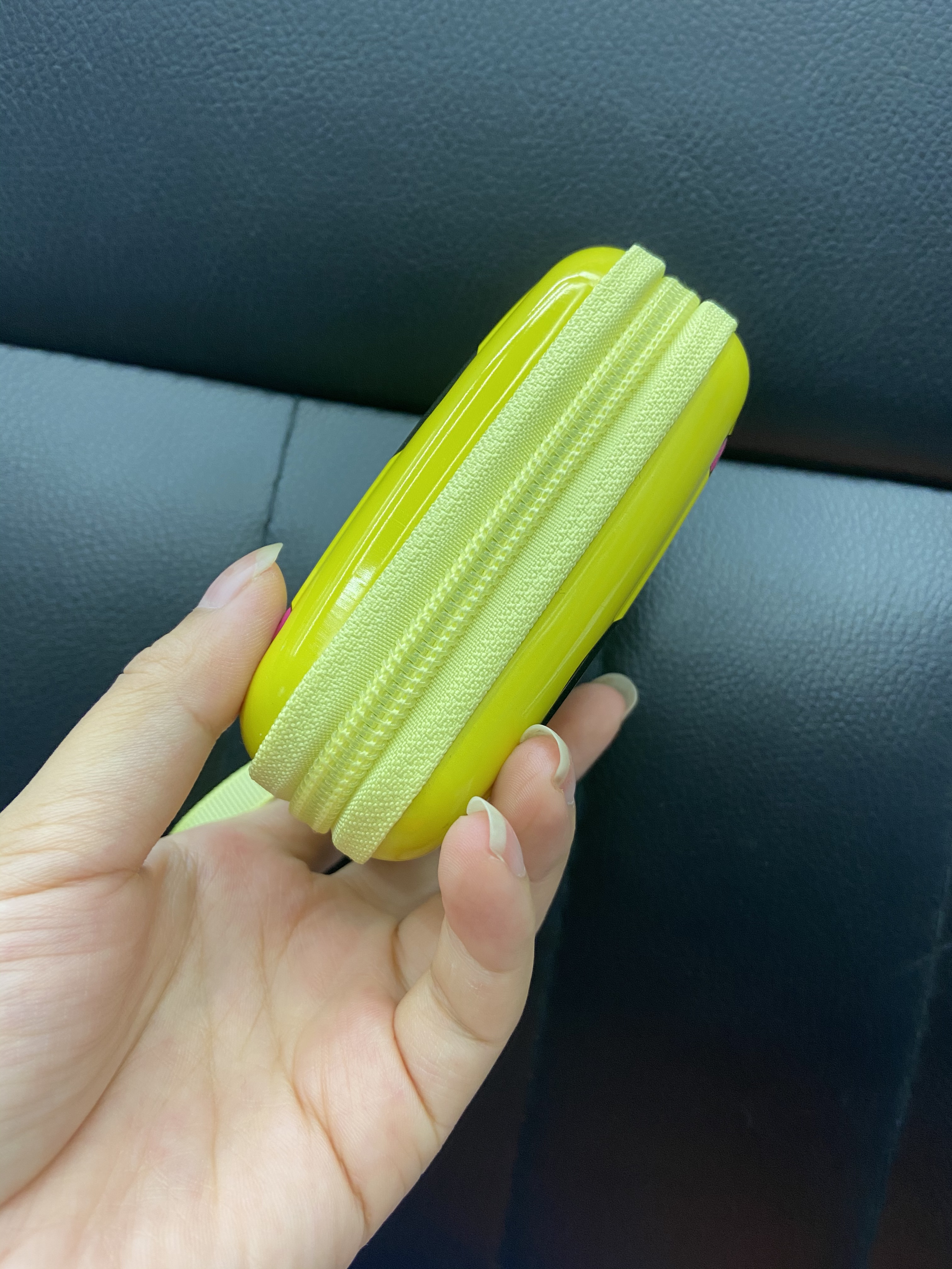 马口铁方形零钱包超可爱笑容01款白底实物图