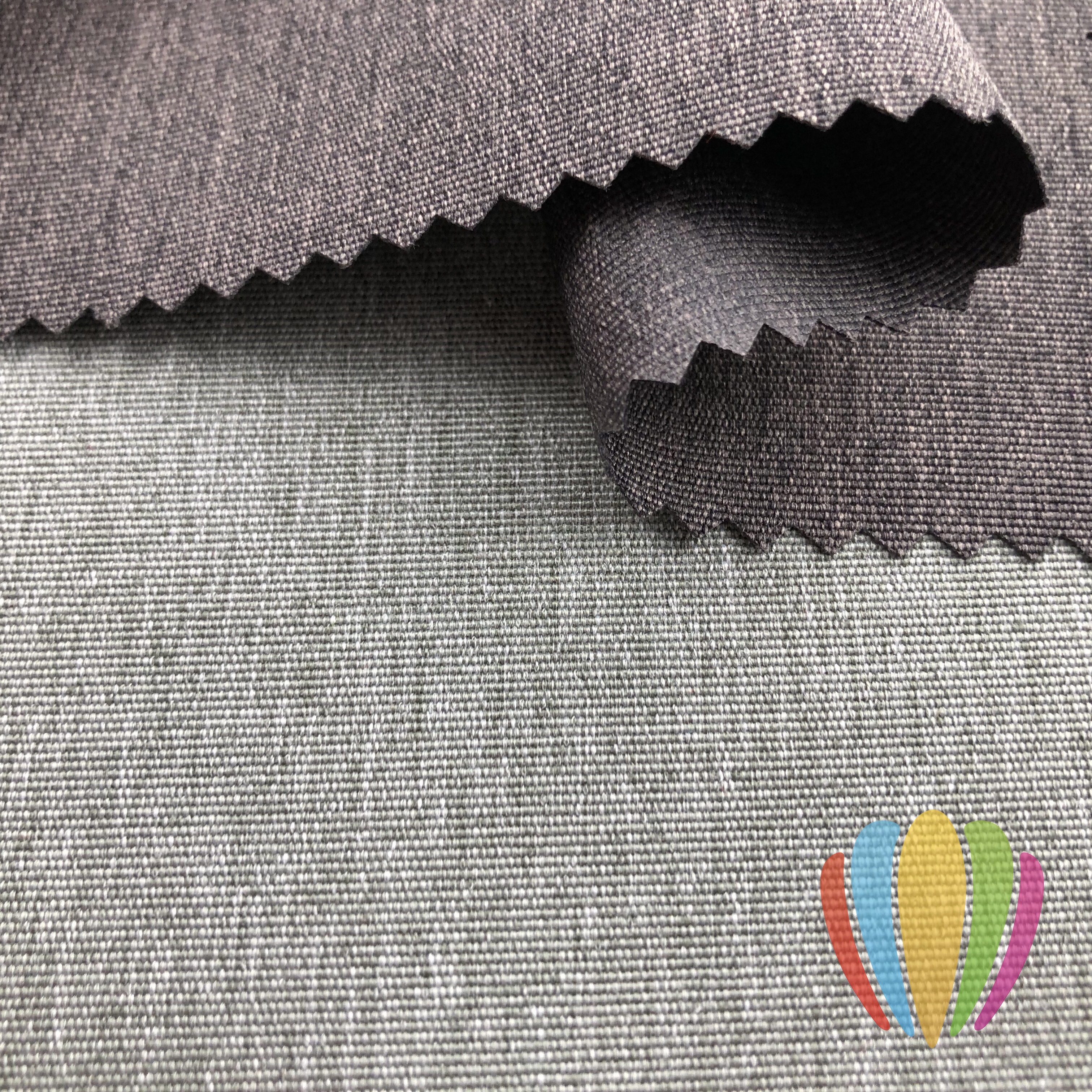 Y366山东绸小米料pu 防水处理细节图