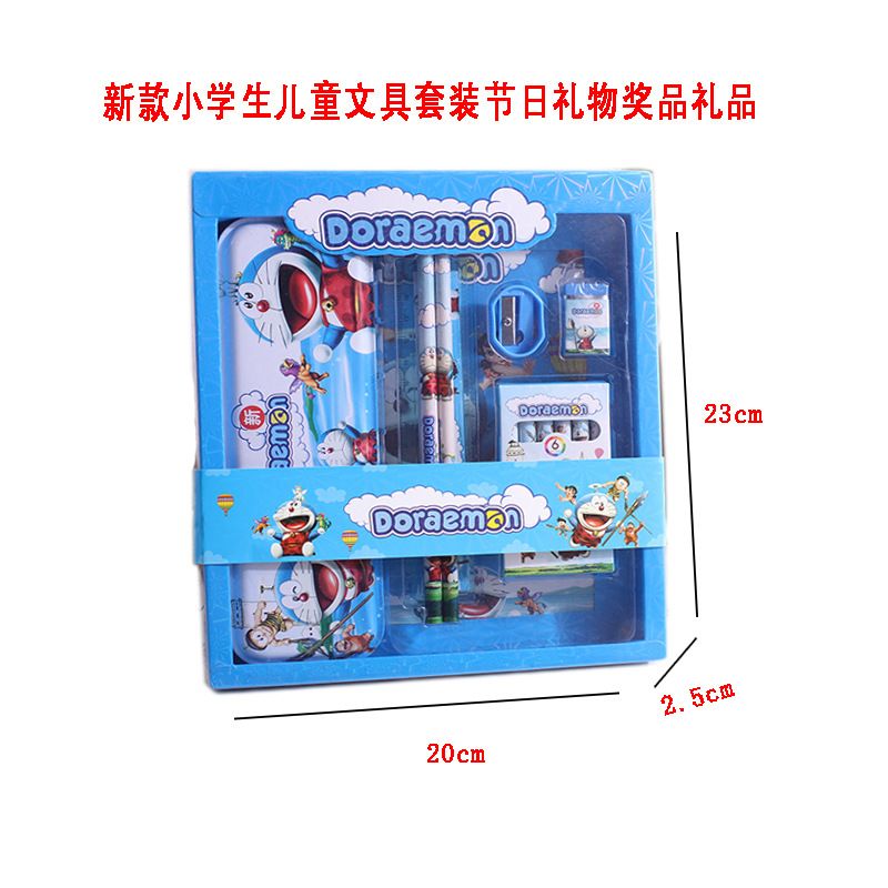 厂家直销6件套卡通文具套装学生组合装学习文具圣诞套装奖品礼品详情2