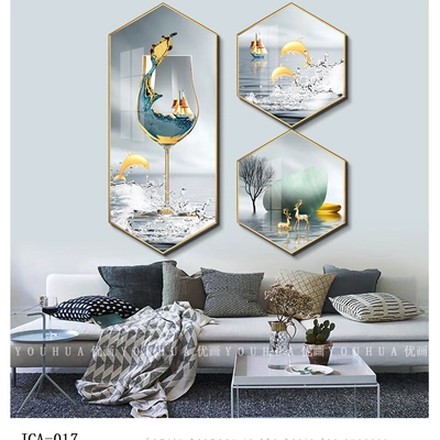 Excellent Painting Brand Modern Light Luxury Style Sofa Background Porch Painting Restaurant Painting