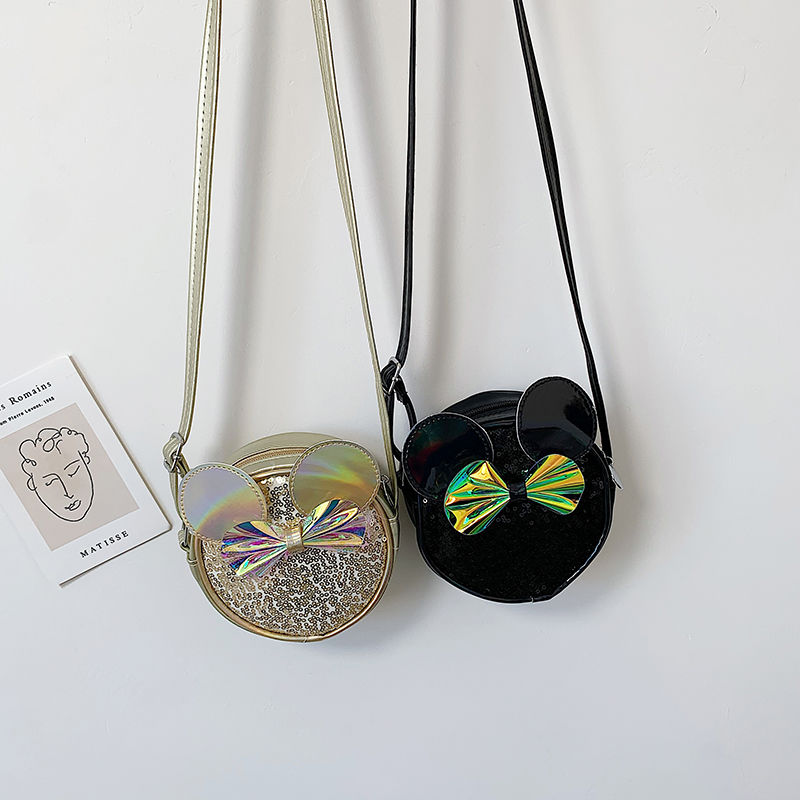 2019 New Small Round Bag Girl Bag Crossbody Bag Small Fresh Cute Cute Chain Single Shoulder Small Leather Bag Specification drawing