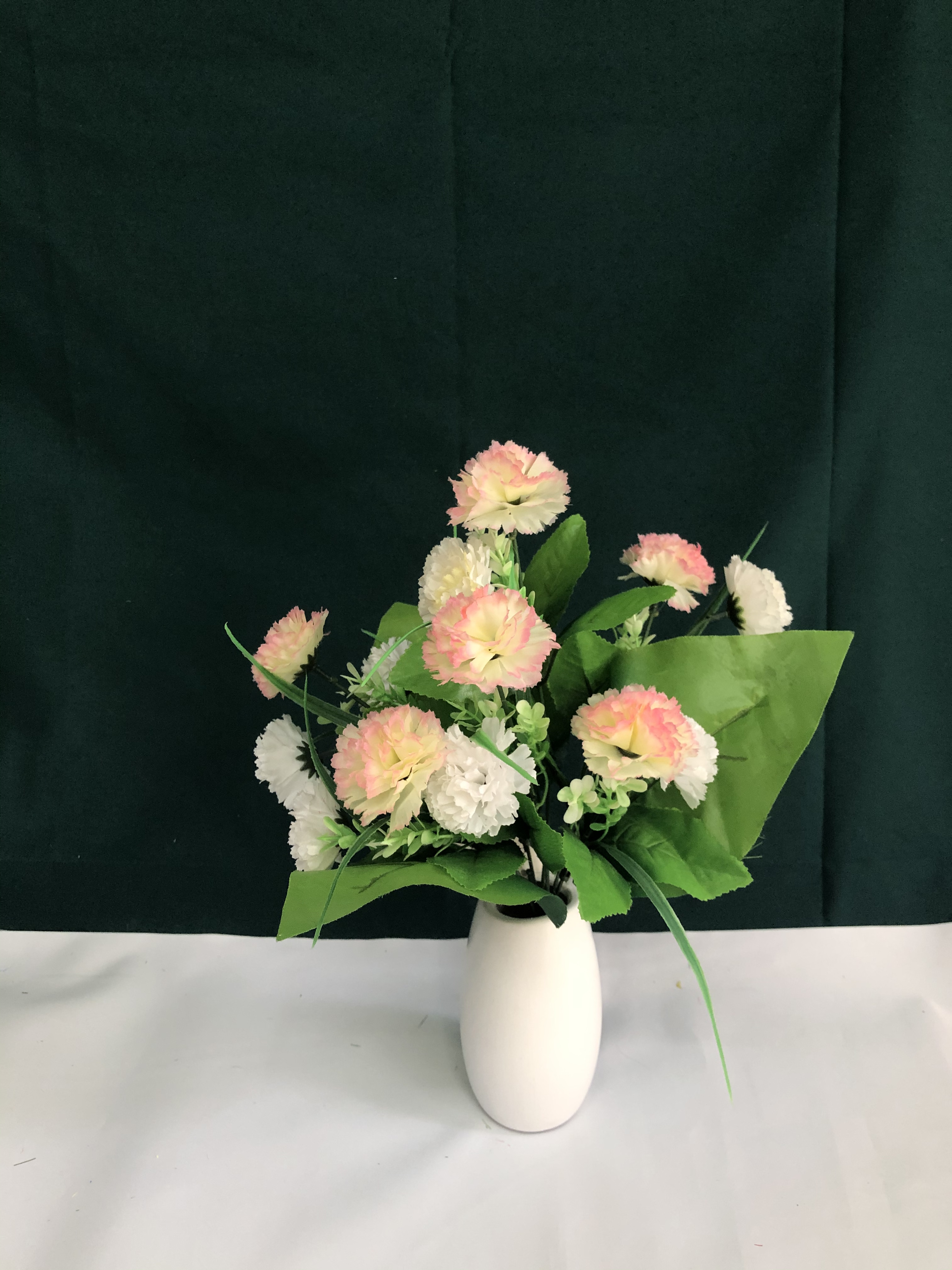 7头14朵小丁香白底实物图