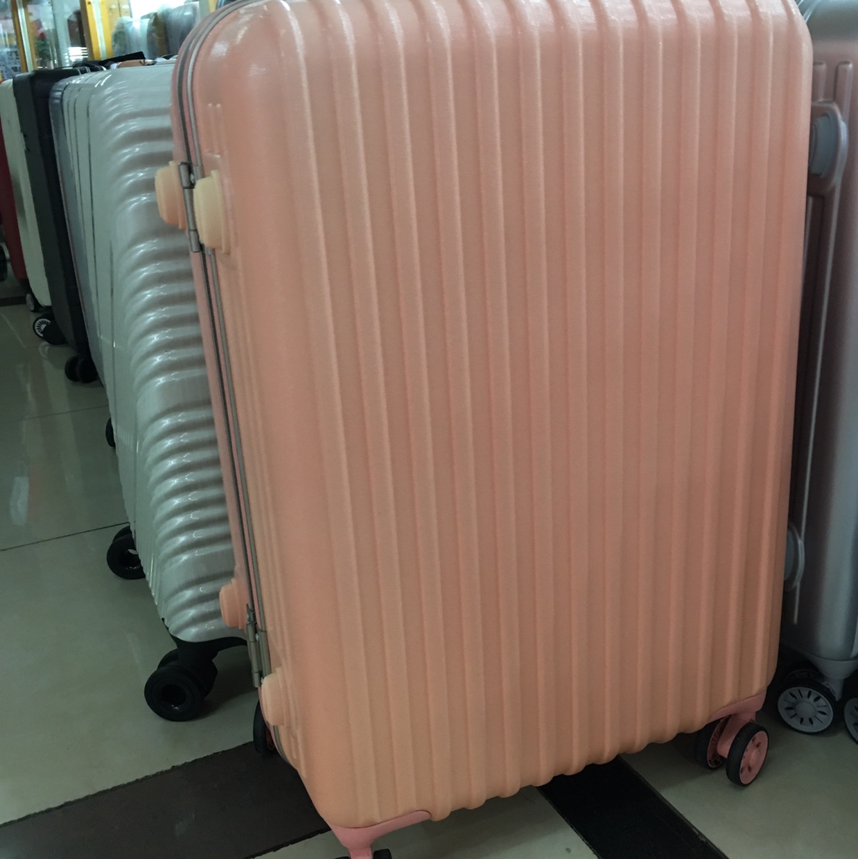 名将拉杆箱 8283A 24寸 珊瑚粉