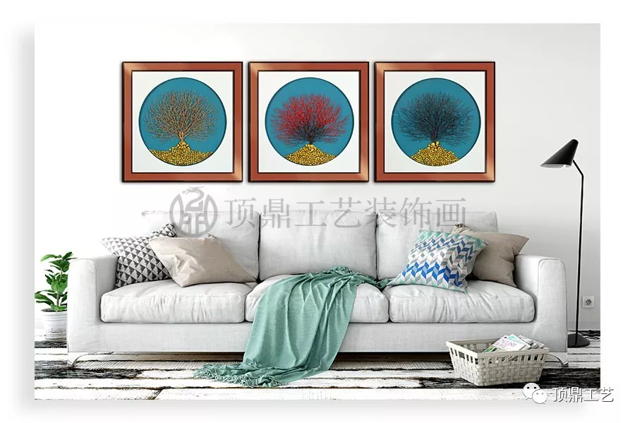 70*70 Or 80*80 Money Tree Physical Stereoscopic Painting